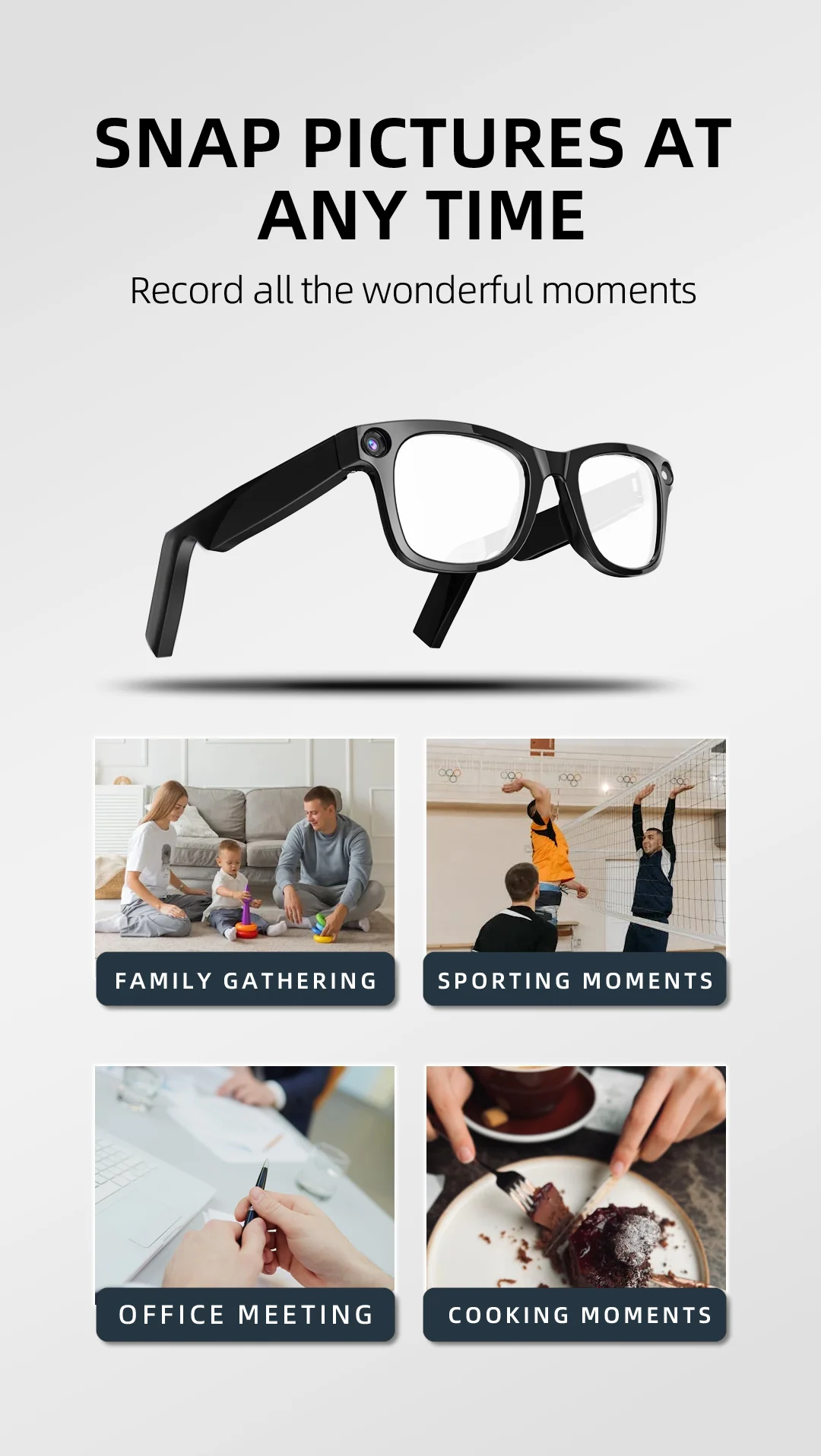 If you are searching for a supplier of a product with perfect quality control and highly competitive prices, which gives you an advantage in expanding your local market, then contact us now!  Competitive suppliers of  Sanvnet GS3 Smart Glasses 2025 with 800W HD Camera Wi-Fi Transmission Record BT Call Music Dual Lenses Smart Wearable Headset