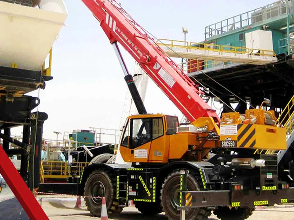 80tons Mobile Crane Small Rough Terrain Crane SRC800T Price