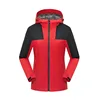 Custom-made bright red windbreaker