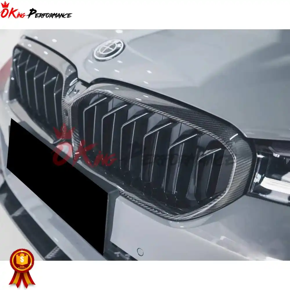 X AUTOHAUX Front Hood Bumper Grille Grill For BMW 530e 530i 540d XDrive - View #3
