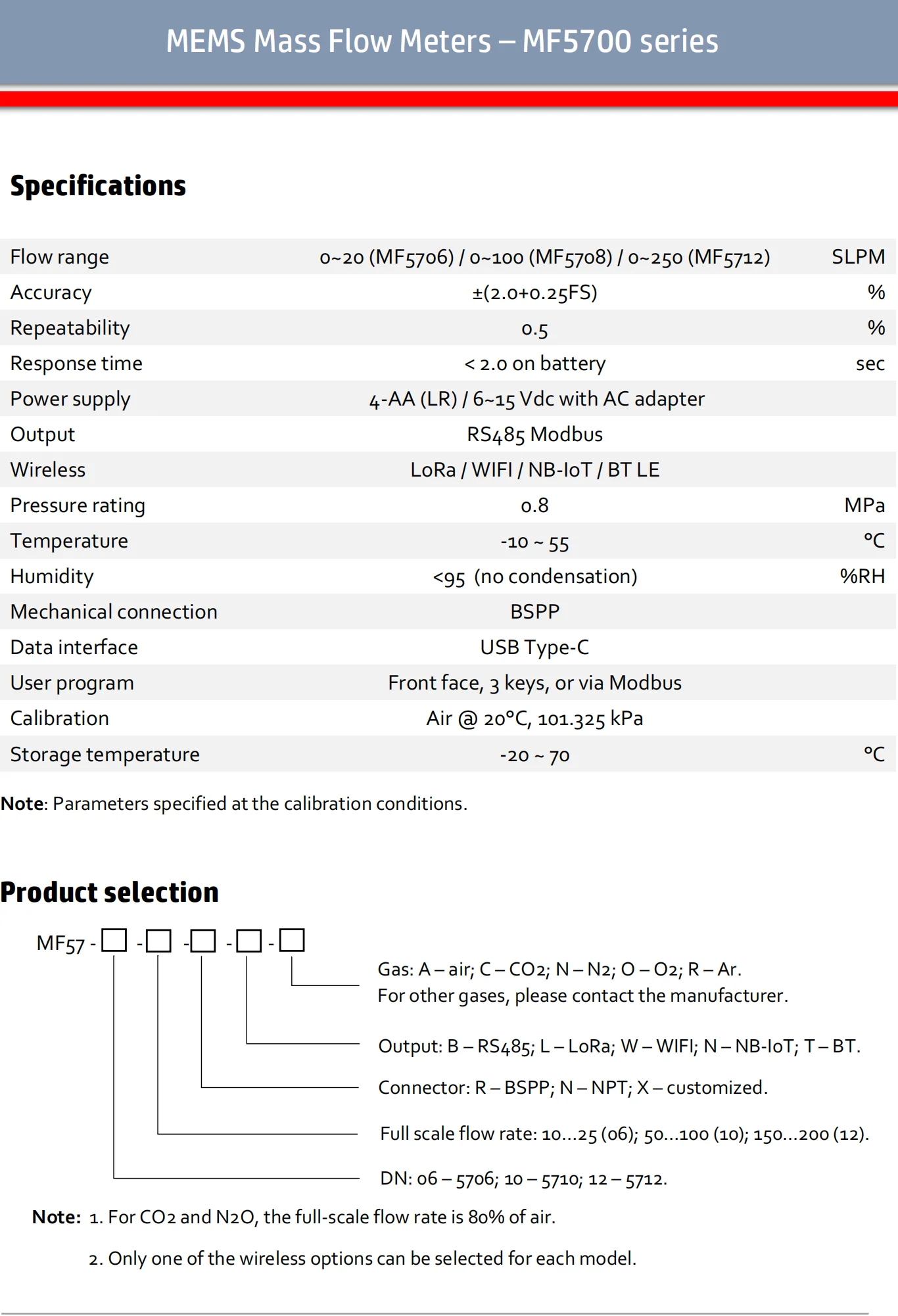 0~20SLPM Hochpräziser tragbarer digitaler Luftmassenflussmesser Basisversion – Detail 3