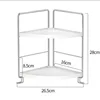Fan-shaped white double layer