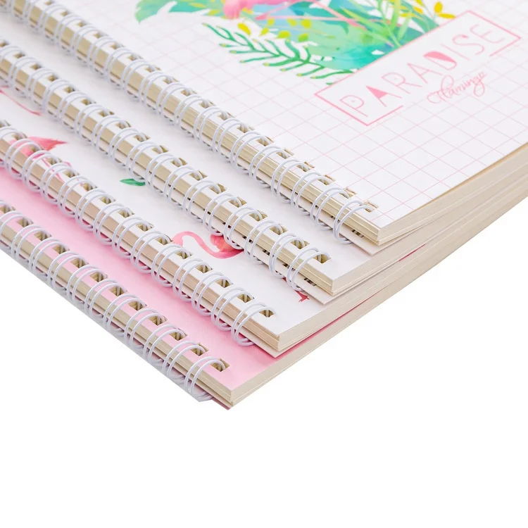 2020 College Ruled Creative Stationery Notepad Customized Spiral Notebook
