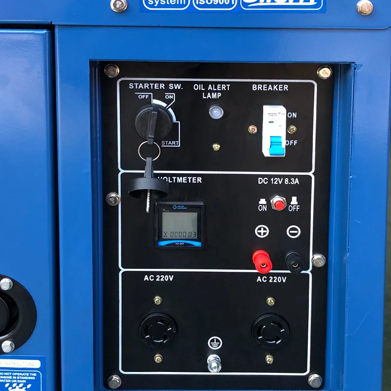 10000 Watt 12kva Diesel Generator with Remote Start Small Silent Diesel Generator