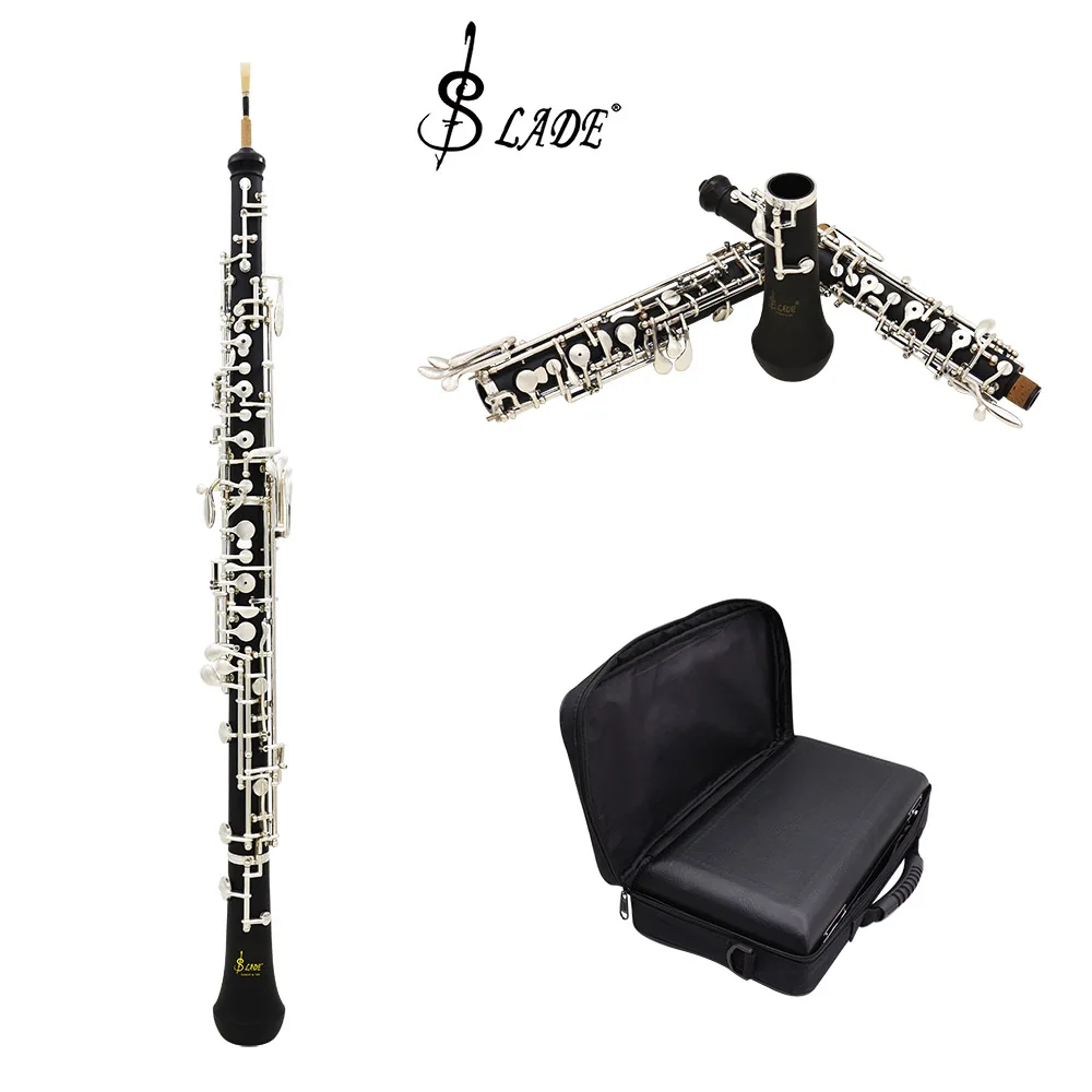 Slade Wholesale Professional Musical Wind Instruments Popular Semi  Automatic Button Bakelite 22 Key C Tone Oboe - Buy Plated Gold Keys 22 Key  Bb Tone