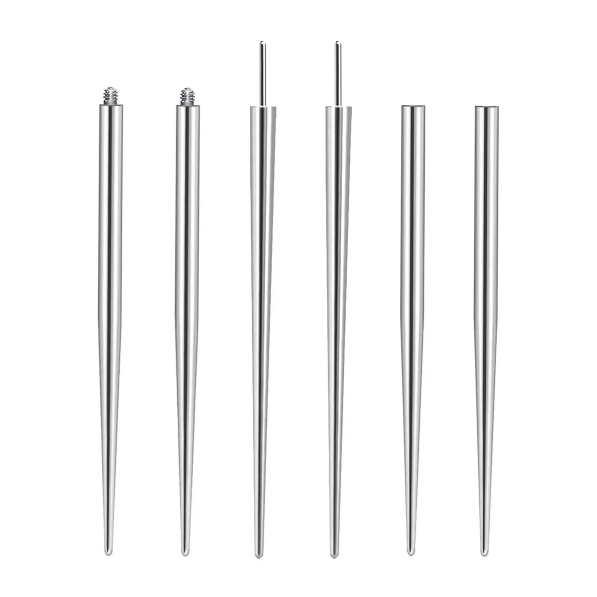 Piercing Guide Rod Connecting Piercing Tool Body Piercing  Insertion Pin Taper Piercing Guide Connect Piercing Receiving Tube
