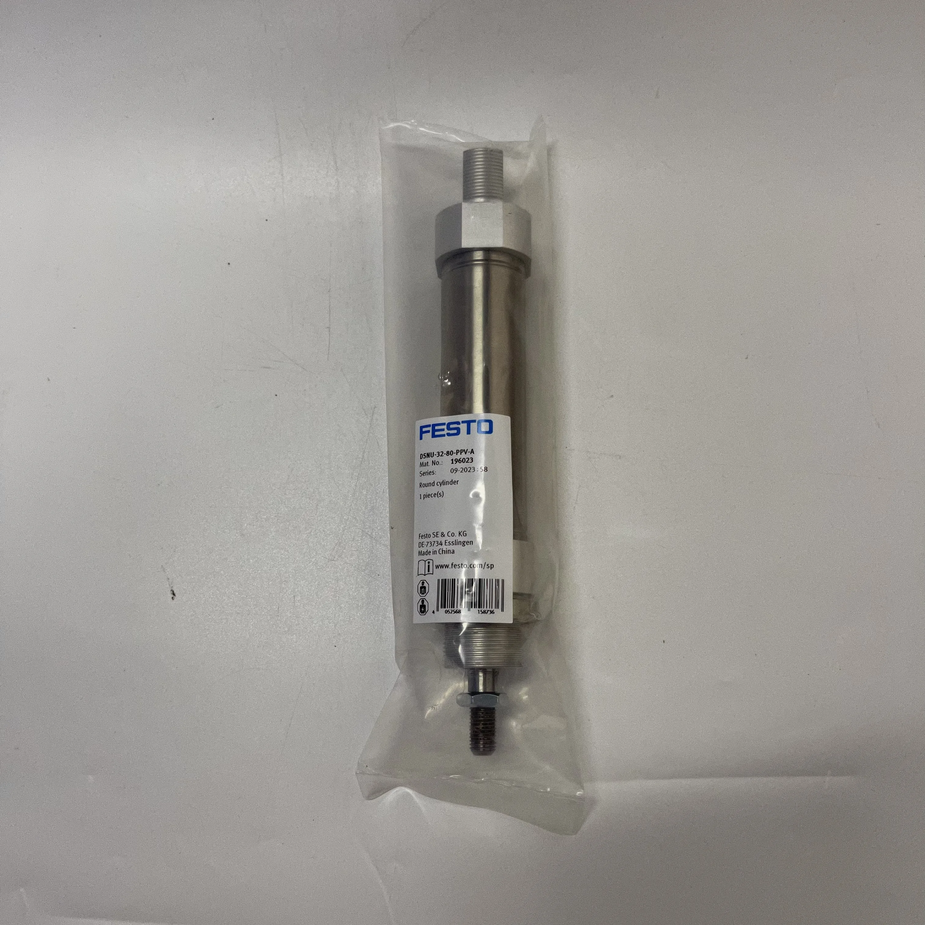 Festo Round Body Cylinder DSNU-32-80-PPV-A