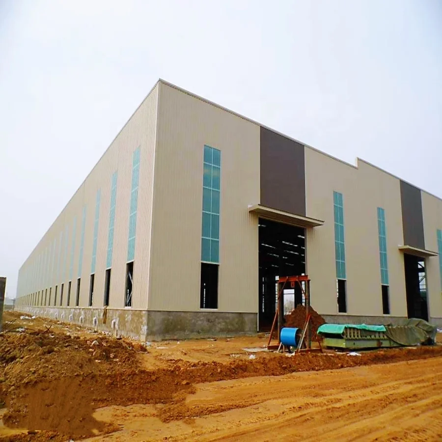Detachable Low Cost Design Steel Structure Prefab Steel Warehouse  Industriales Galpon Pollos Modulares De China