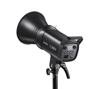 Godox SL100Bi 100W 2800-6500K White Yellow Version LCD Panel LED Video Light Continuous Output Bowens Mount Studio Light detail image