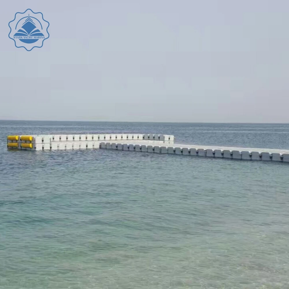 Floating Jetty Pier Plastic Floating Dock Modules Pontoon Cubes Floating Dock