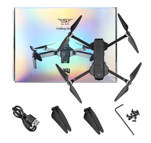 SJRC F11 Foldable RC Drone 5G WIFI FPV GPS 1080P HD Wide-angle Camera Quadcopter 