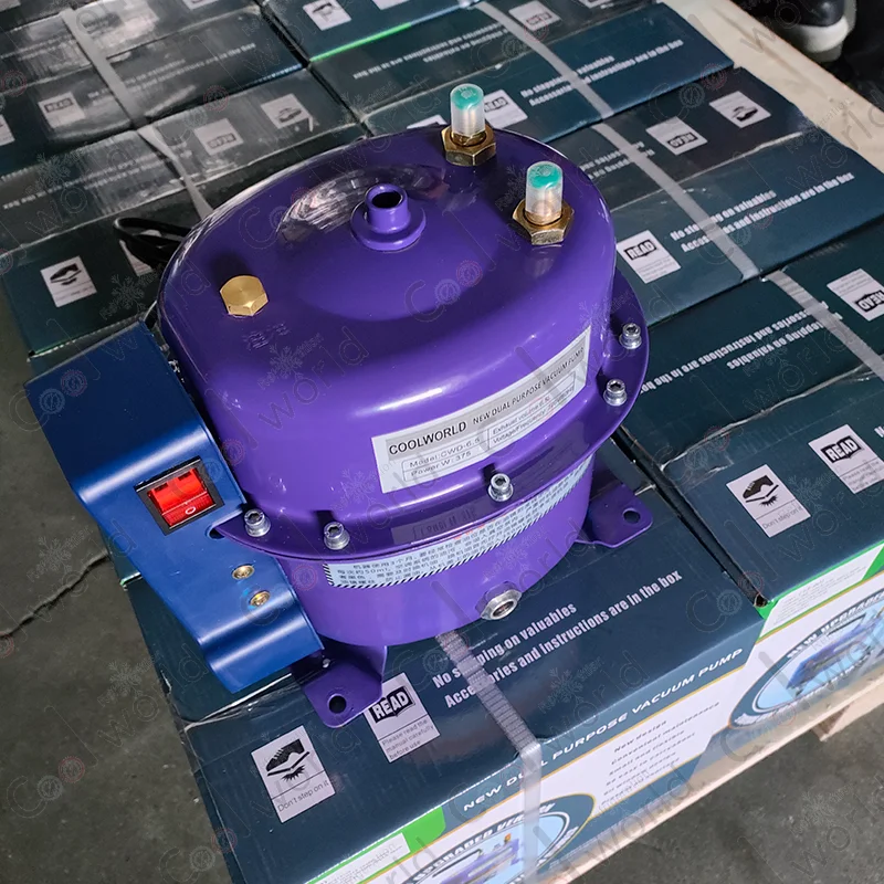 Coolworld Copper Wire 6.5l Dual Purpose Vacuum Pump For Automotive Air