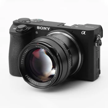 TTArtisan 50mm F1.2 APS-C Large Aperture Portrait Camera Lens for EOSM mount M4/3 mount detail image