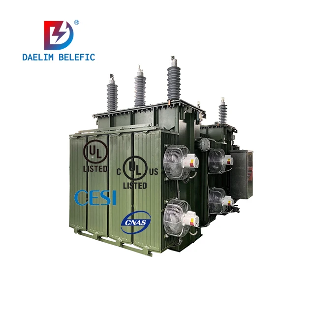 5500 KVA オイル浸漬型三相変圧器 24ヶ月保証付き 12.47KV 5500 KVA オイル浸漬型三相変圧器 24ヶ月保証付き 12.47KV