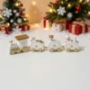 Style flocon de neige blanc