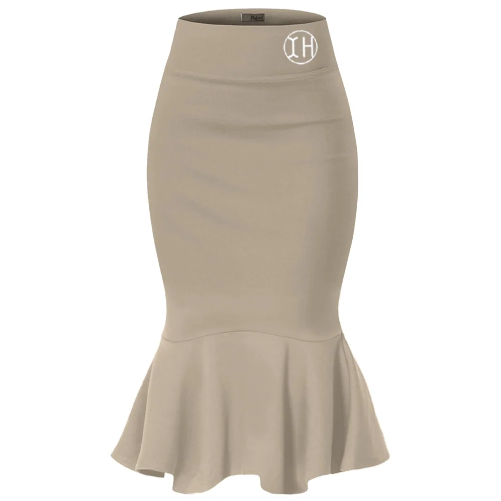 Midi Skirts Amazon Pencil Skirt Designer Ladies Premium Nylon