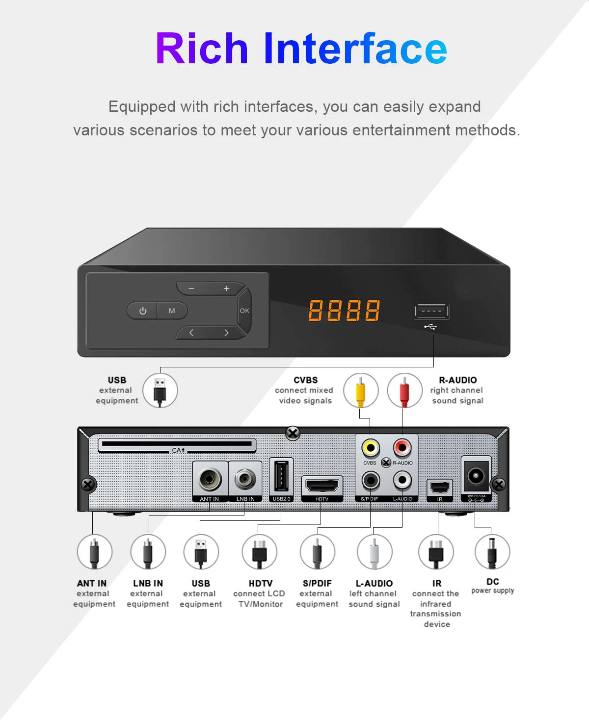 c tv digital tuners free to air meecast hd dvb s2t2 receiver set top box-57