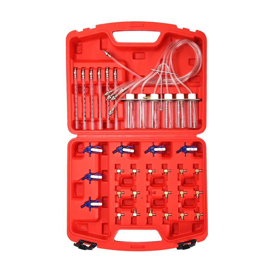 Common Rail Tester Injektor Prüfer mit 24 Adaptern, 28,99