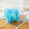 4cm sky blue iridescent mermaid tail yarn 10 yards (rolled)