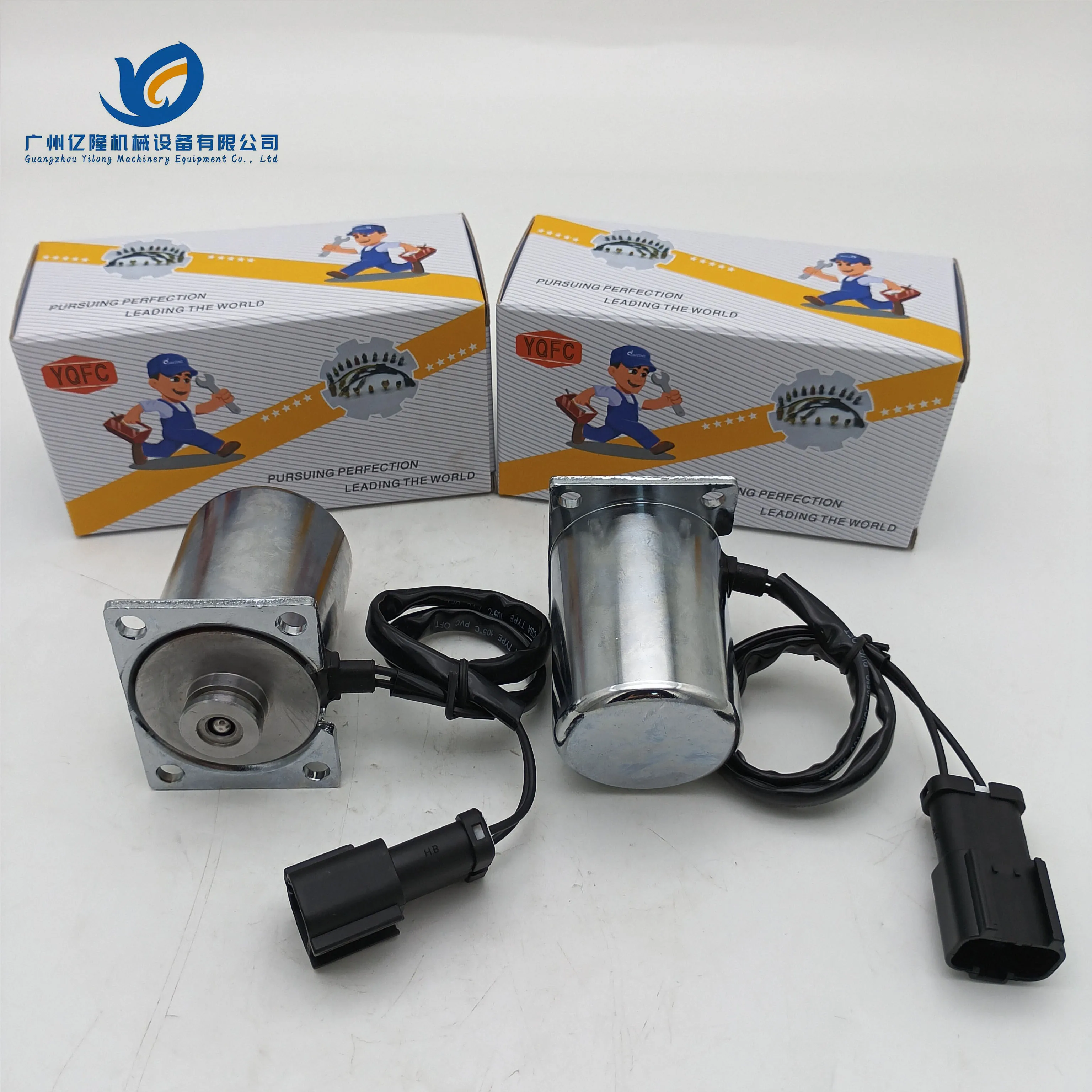Excavator Parts PC200-5 PC200-6 PC400-6(6D95) Engine Solenoid Valve 206-60-51132 206-60-51131 Main Pump Solenoid Valve