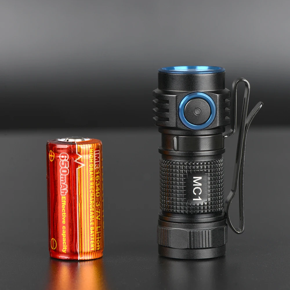 TrustFire MC1 EDC Flashlight 1000LM Waterproof Magnetic Work Torch Camping Tactical Flashlight
