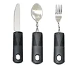 Black straight steak bending 3-piece set