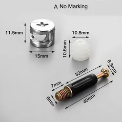 3 в 1 соединительный элемент крепления для кабинета, мебели, соединительный болт