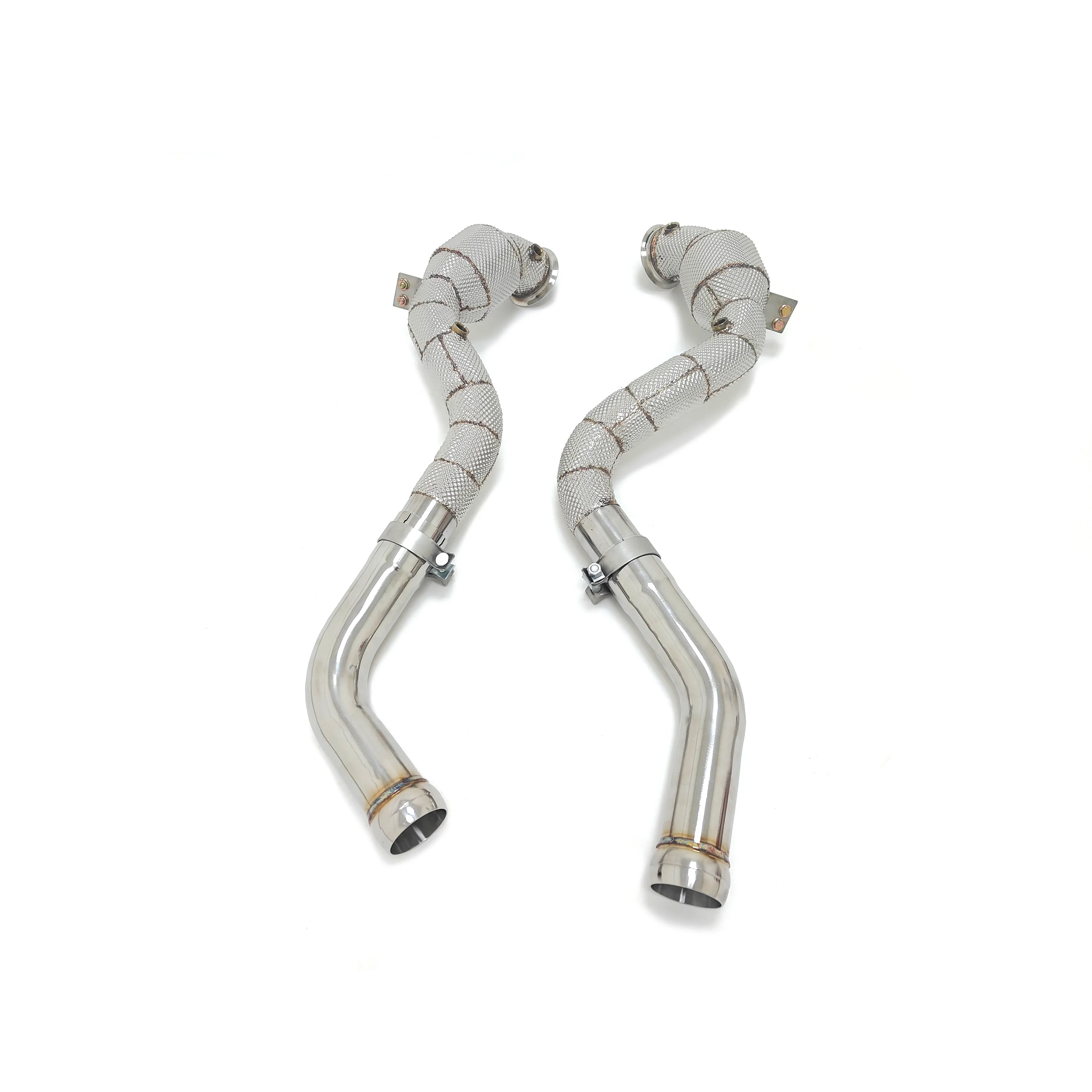 CSZ Downpipe Exhaust for Mercedes-Benz W205 C63/GLC63 AMG M177 4.0T