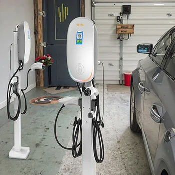 Easy-to-Use Wall-mounted Fast Charging Station AC 32A for Electric Vehicles EV Charger for Home or Office Use