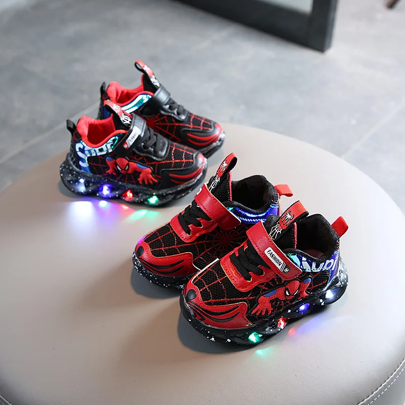 spiderman light shoes