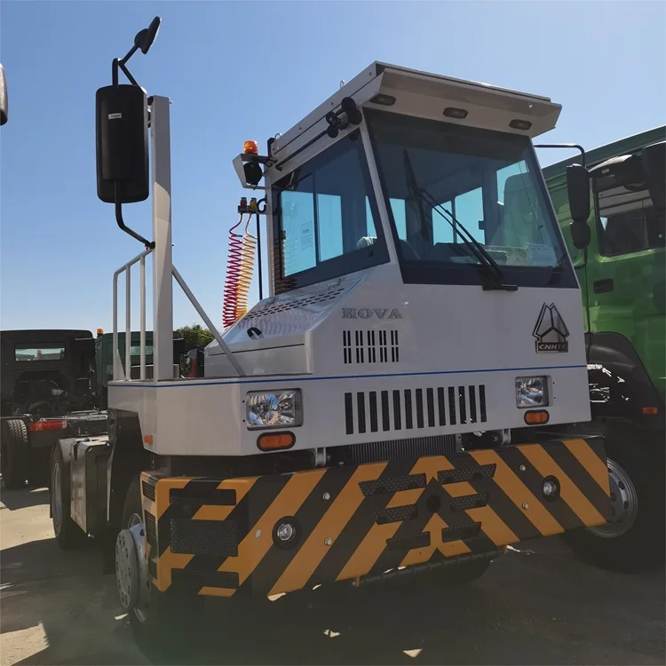 SINOTRUK HOVA 4X2 266HP TERMINAL TRACTOR TRUCK WITH ALISSION 3500 TRANSMISSION