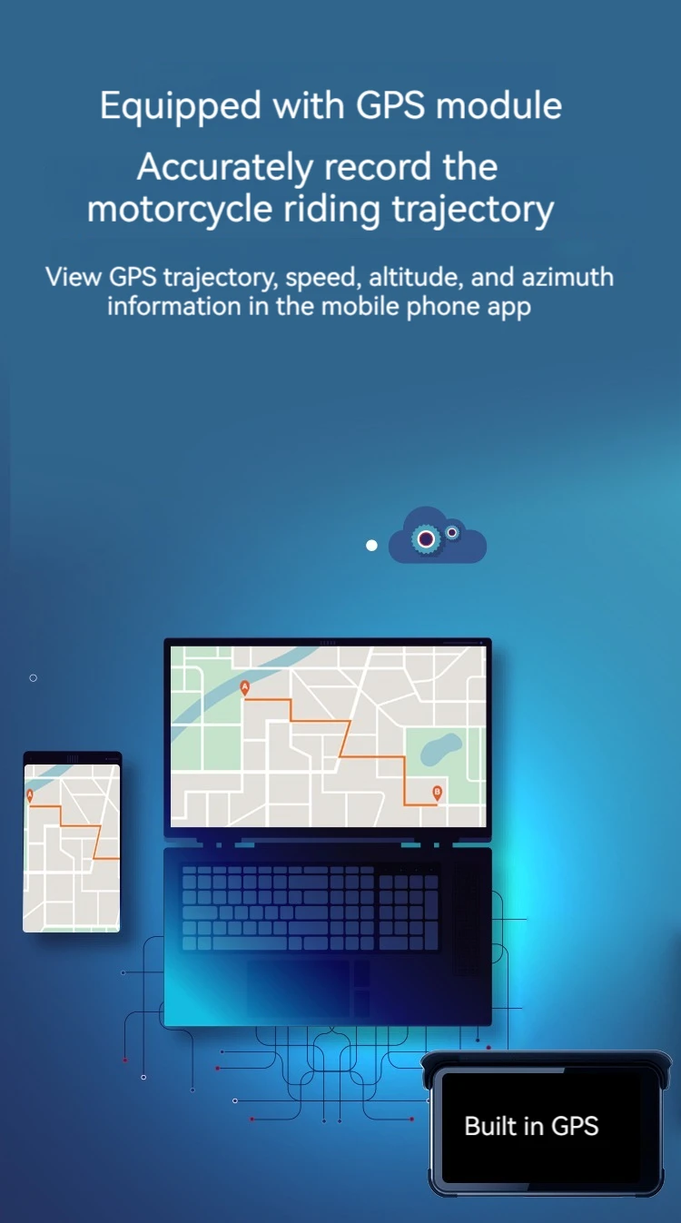 product tiypeor 5 inch motorcycle carplay gps navigation android auto ipx7 waterproof moto carplay moto dashboard display screen-8