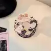 Three little black and pink ones