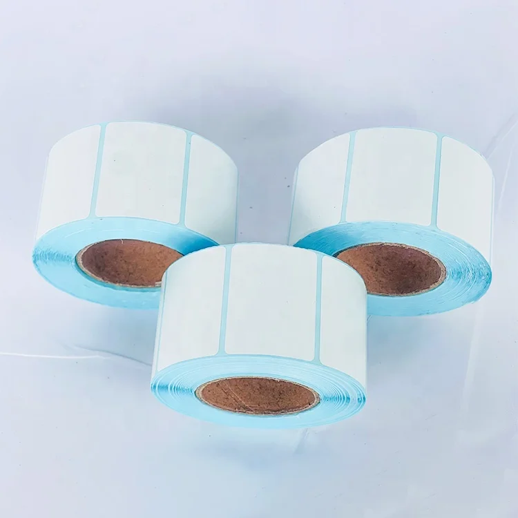 50x25 Label Roll Etichette Termiche 2x1 Inch Blank Barcode Adhesive Sticker Thermal Labels 50x25 for Thermal Printer