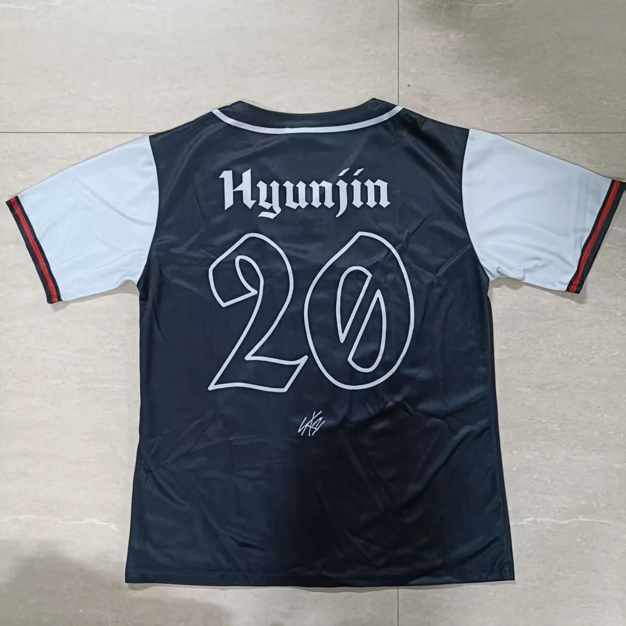 KPOP Stray Kids Baseball Jersey Domin ATE Tour FELIX HYUNJIN