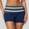 Dark Blue Stripeshorts