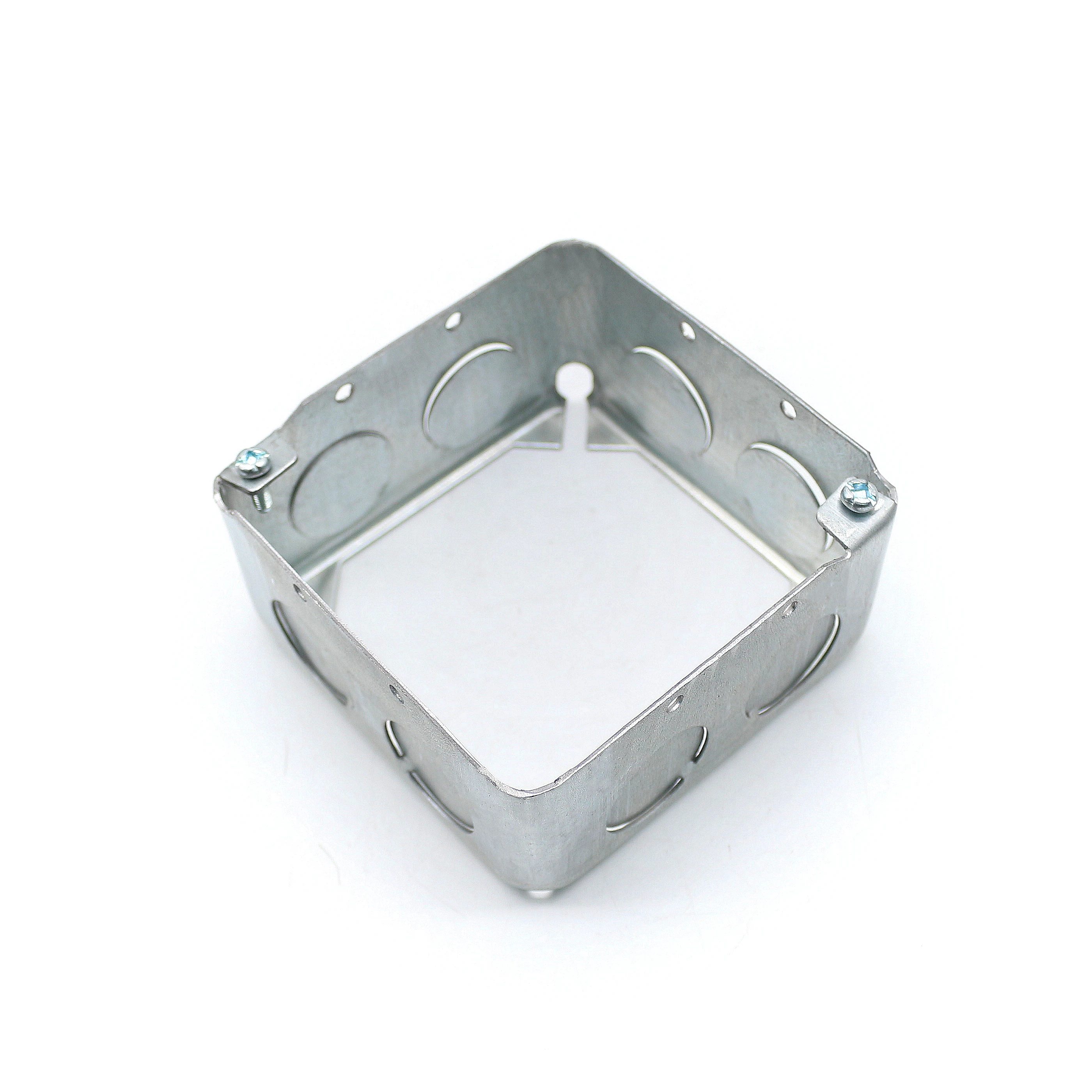 4" Square Metal Drawn Box Extension Ring 21/8 Inches Deep Buy 4