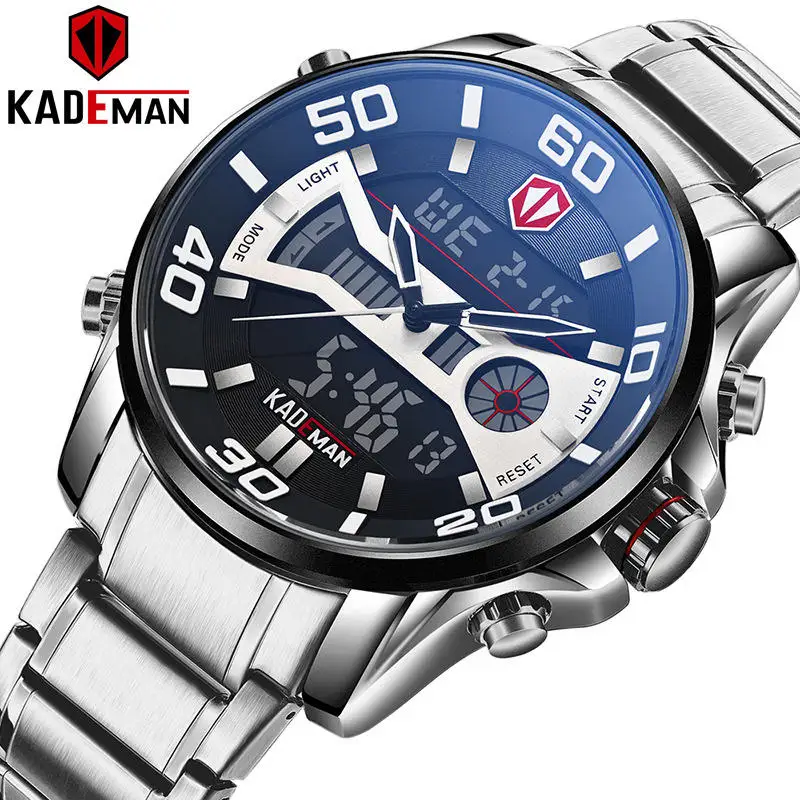 Kademan Luxury Men's Digital Watches Waterproof Stylish