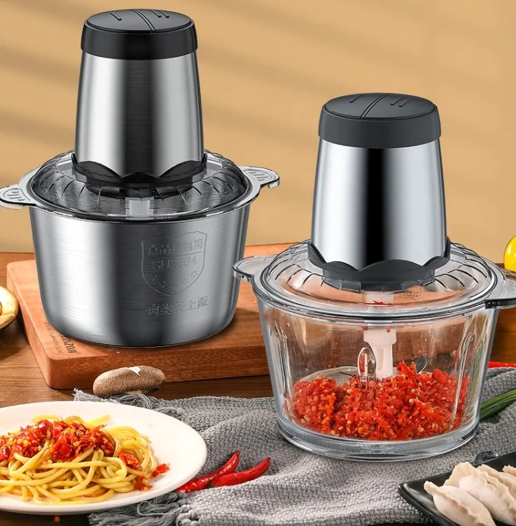 Electric Meat Meat Grinder Blender Stainless Steel Pounder Machine