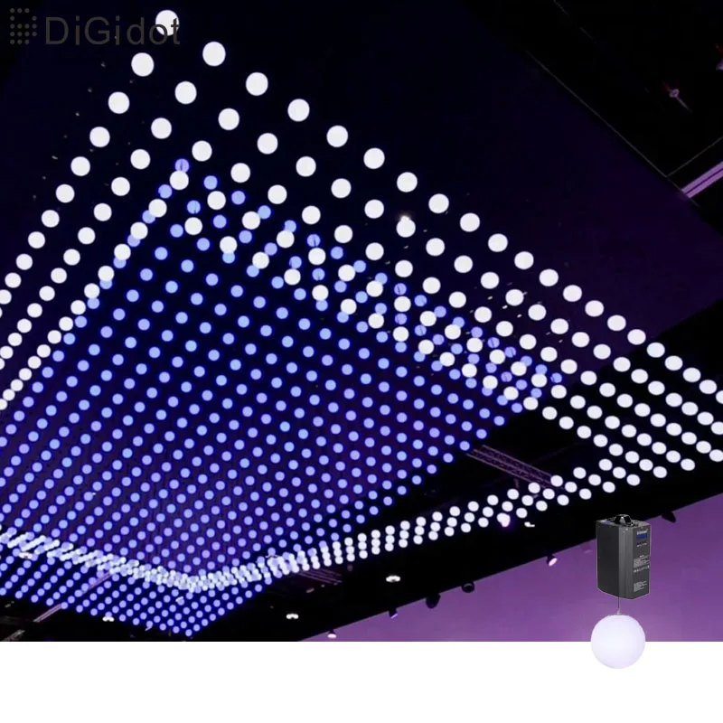 Premier DMX WINCH Drive Ceiling Installation 3m to 18m Cable Lifting 3d LED Ball Light