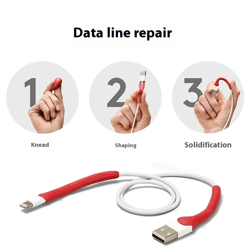 Sugru for Tesa Universal Silicone Repair Plasticine Single Sided Adhesive Side Clay Shape for Masking and Data Line Repair
