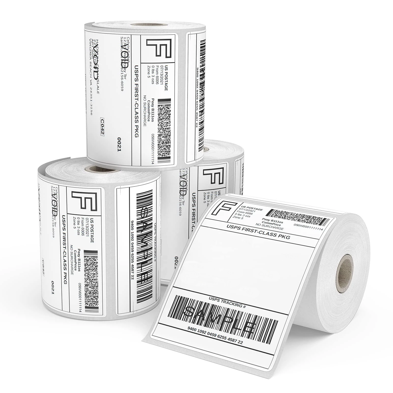 Thermal Shipping Sticker 100x150 Self-adhesive Waterproof 4x6" Thermal Label (500pcs) Sticker