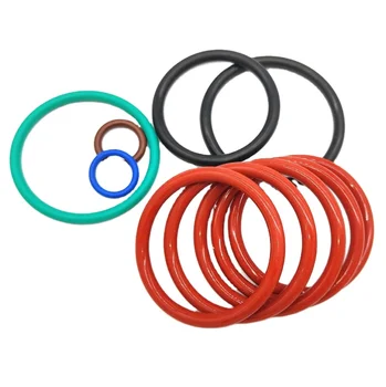 Custom Outlet Hot Selling Rubber NBR FKM Color Silicone O-Ring