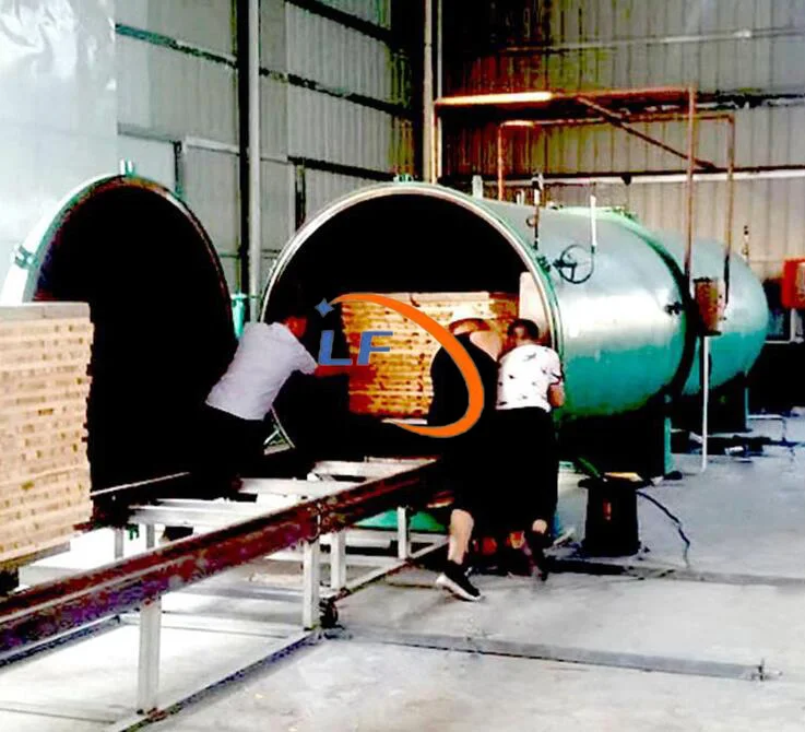 Pressure Vessel Wood Preservative Treatment Plant Thermo Wood Machine