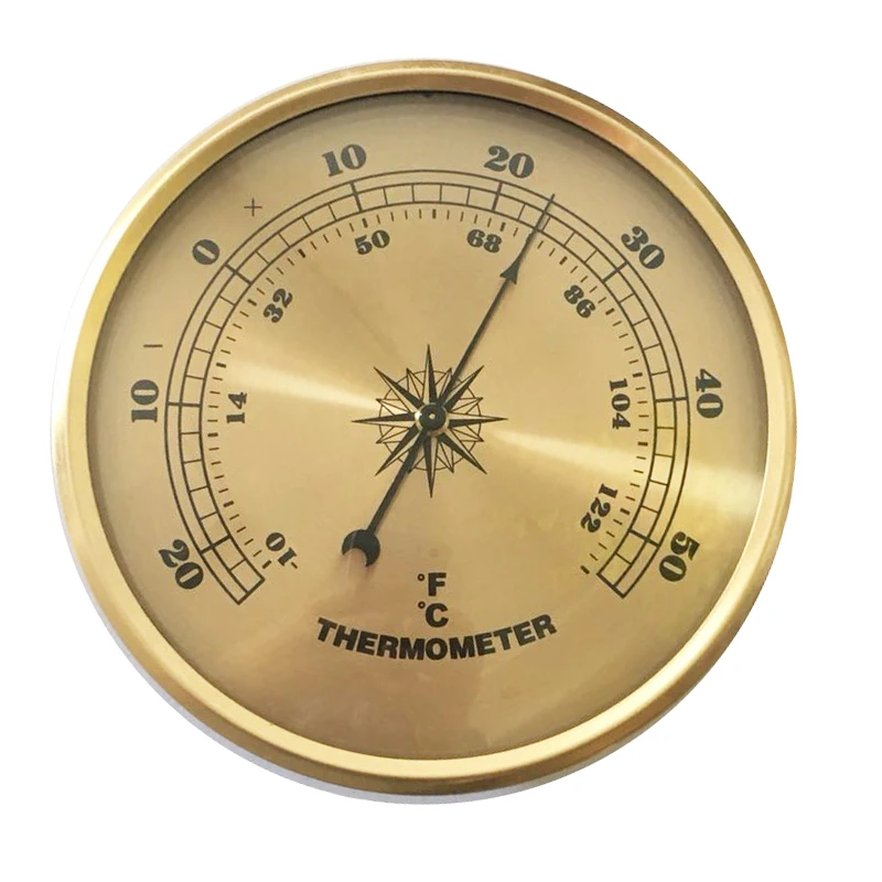 Barometer Pressure Gauge Weather Station Wall Mount Thermometer Hygrometer  Home 