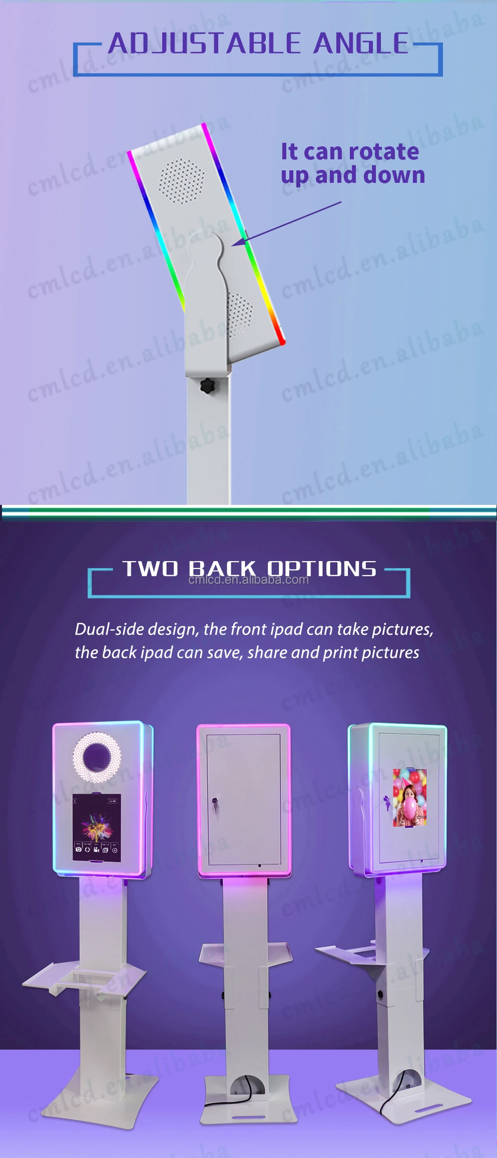 Ipad Photobooth Shell Dslr Camera Printer Wedding Party Portrait Mode