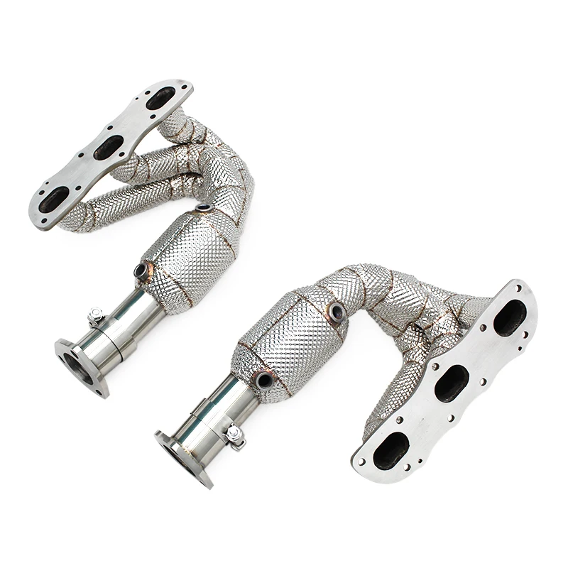 Tuning Catalyst Exhaust Pipe For Porsche 911 997 / 997.2 Carrera 3.6L / 3.8L 2008-2011 100 / 200 /