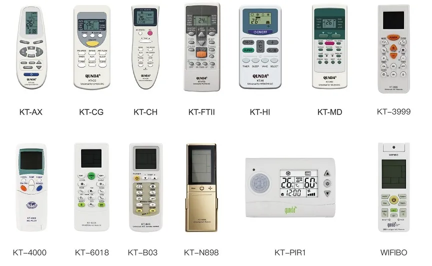 High Quality Air Conditioner Remote Control Codes Universal Ac Remote