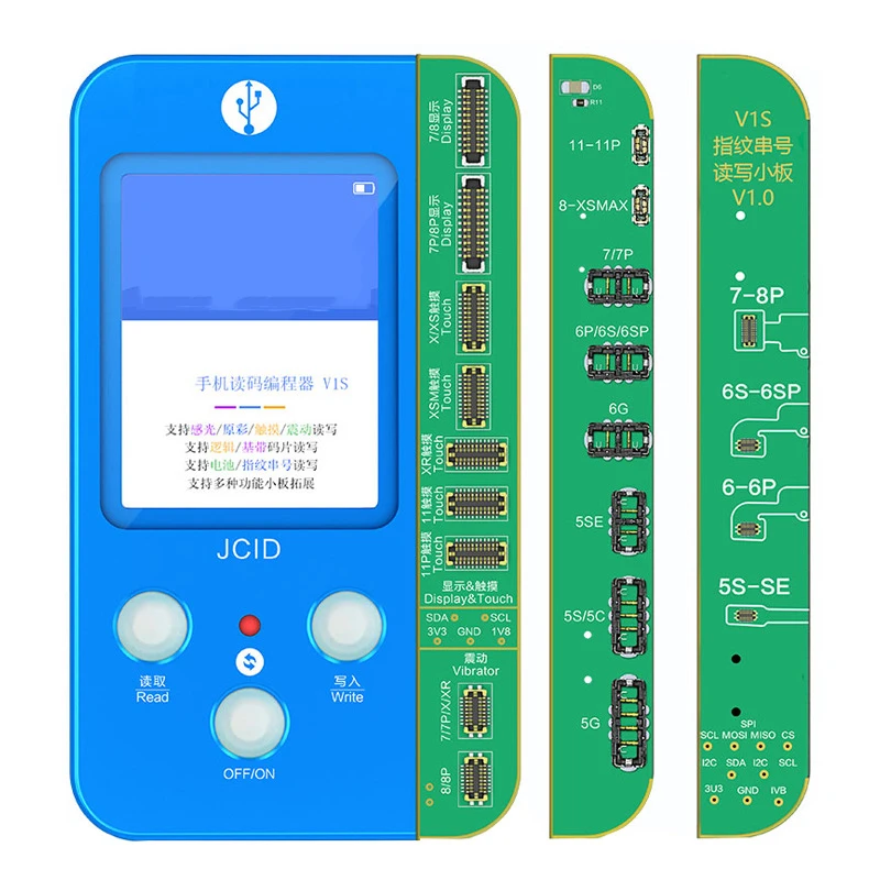 JcV1s修理ツールトゥルートーンフェイスID指紋バッテリー6in1携帯電話コードプログラマーiPhone7〜12 ProMax|  Alibaba.com