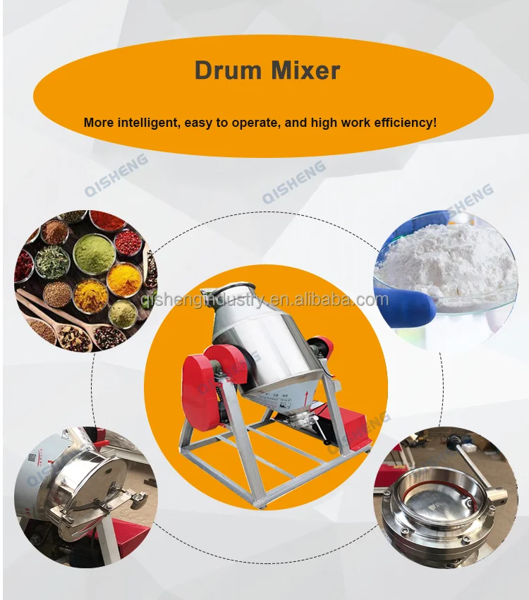 Small Rotary Agitator Mixer 5kg Lab Rotating Mixer Counterrotating Mixer 15kg 30kg 50kg Food